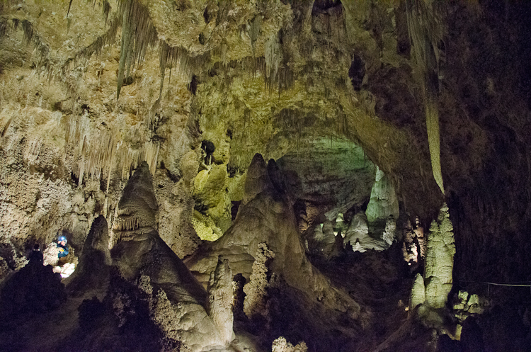 The Big Room at Carlsbad Caverns The Big Room at Carlsbad Caverns