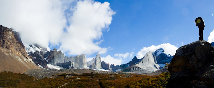 Mirador Las Torres, Torres del Paine, Chile Mirador Brittanico, Torres del Paine, Chile