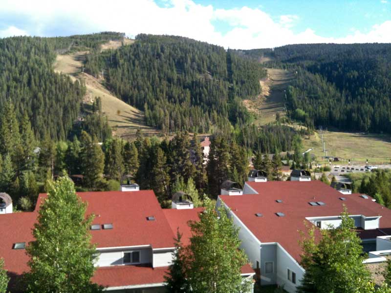 The view from our condo, Keystone, CO The view from our condo, Keystone, CO