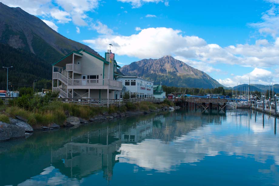 The Harbor in Seward Alaska on Resurrection Bay The Harbor in Seward Alaska on Resurrection Bay