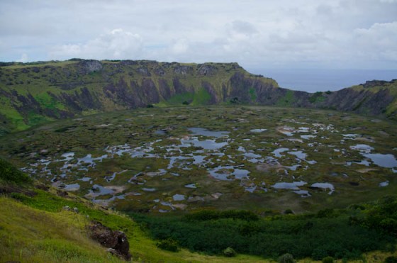 easter island travel guide rano kau crater easter island travel guide rano kau crater