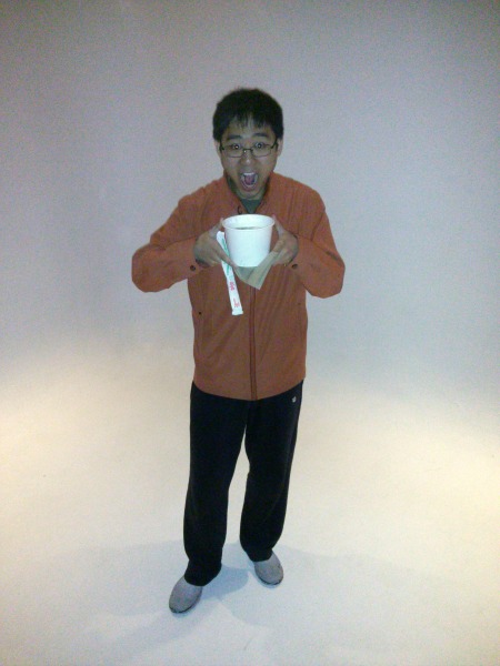 Peter Eating Ramen