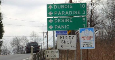 Paradise On The Road To Panic, PA