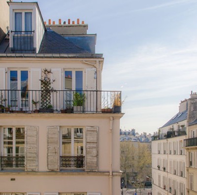 Paris Rooftops, Windows, and Doors