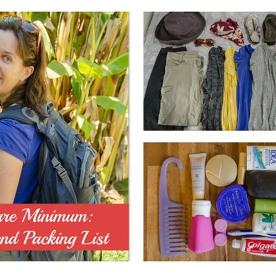 My Bare Minimum Weekend Packing List