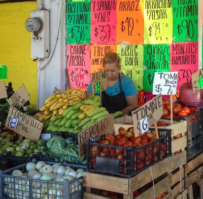 Mercado Los Globos in Ensenada, Mexico