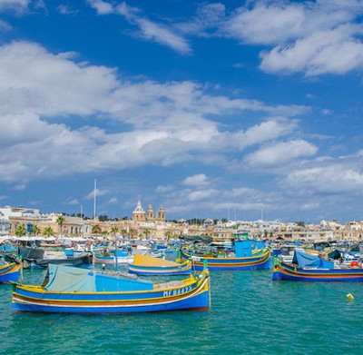 The Sunday Market at Marsaxlokk, Malta