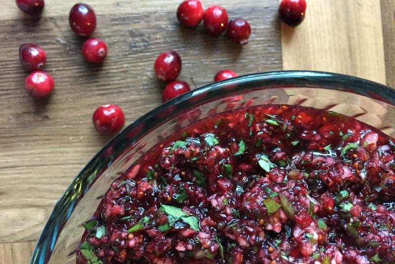 Spicy cranberry Salsa Recipe